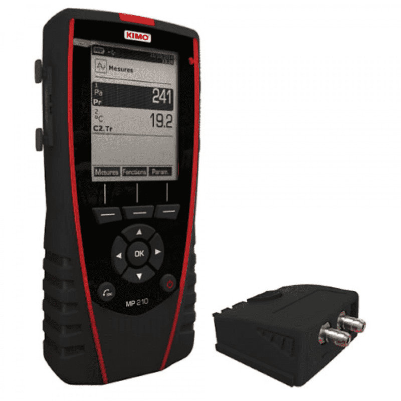 Kimo MP210 draagbare drukverschilmeter