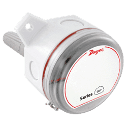 CO2 and humidity transmitter for duct mounting series CDTR-D