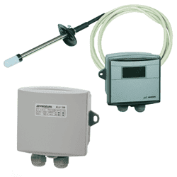 Luchtvochtigheidtransmitter met externe sensor serie KLHJ100