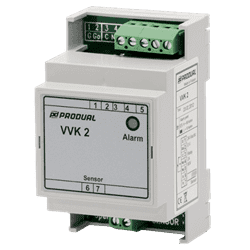 Leak detection switch DIN rail mounting series VVK2