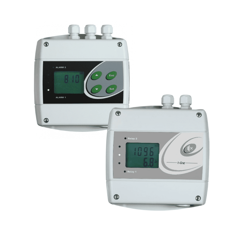 AT-VLS-101 Multifunctionele CO2 sensor en regelaar met relaisuitgangen