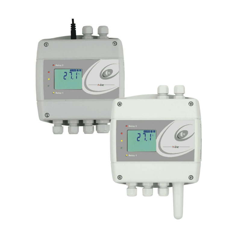 STE-101 Ethernet temperatuur regelaar 3x digitale ingang, 2x relais
