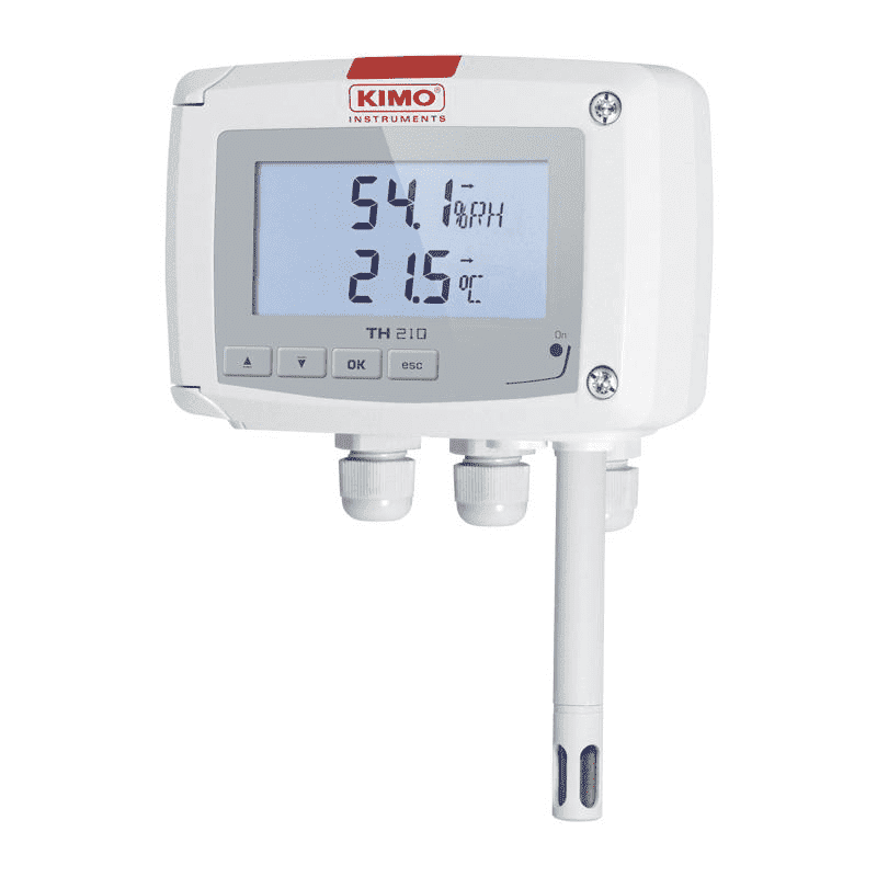 wide usage humidity and temperature meter