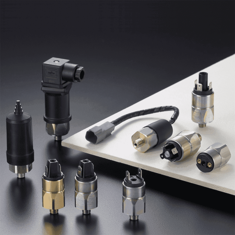 FineTek compact OEM pressure switch series SQ