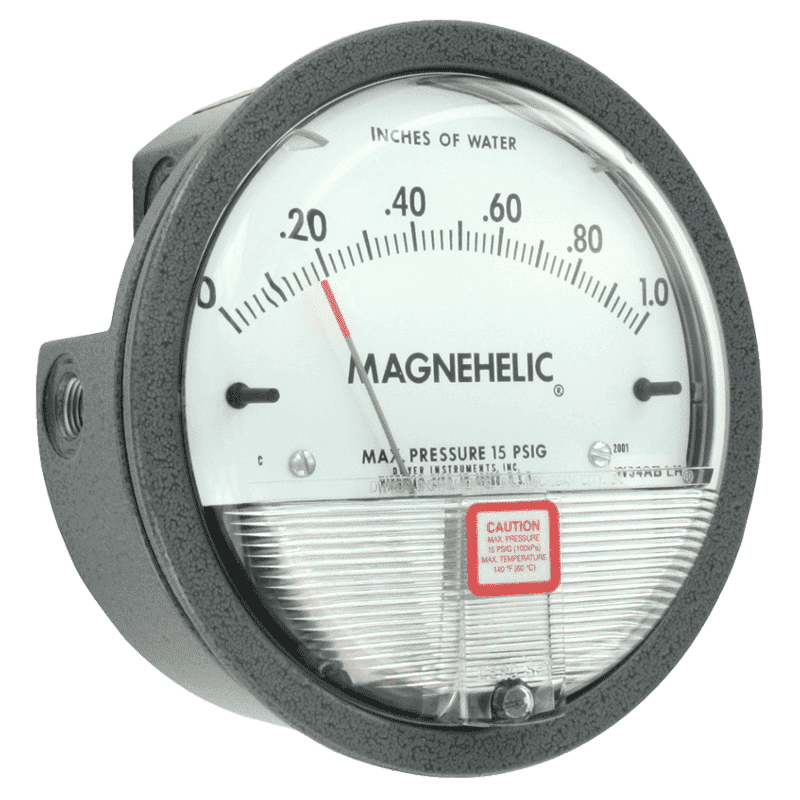 Dwyer Magnehelic differential pressure gauge series 2000