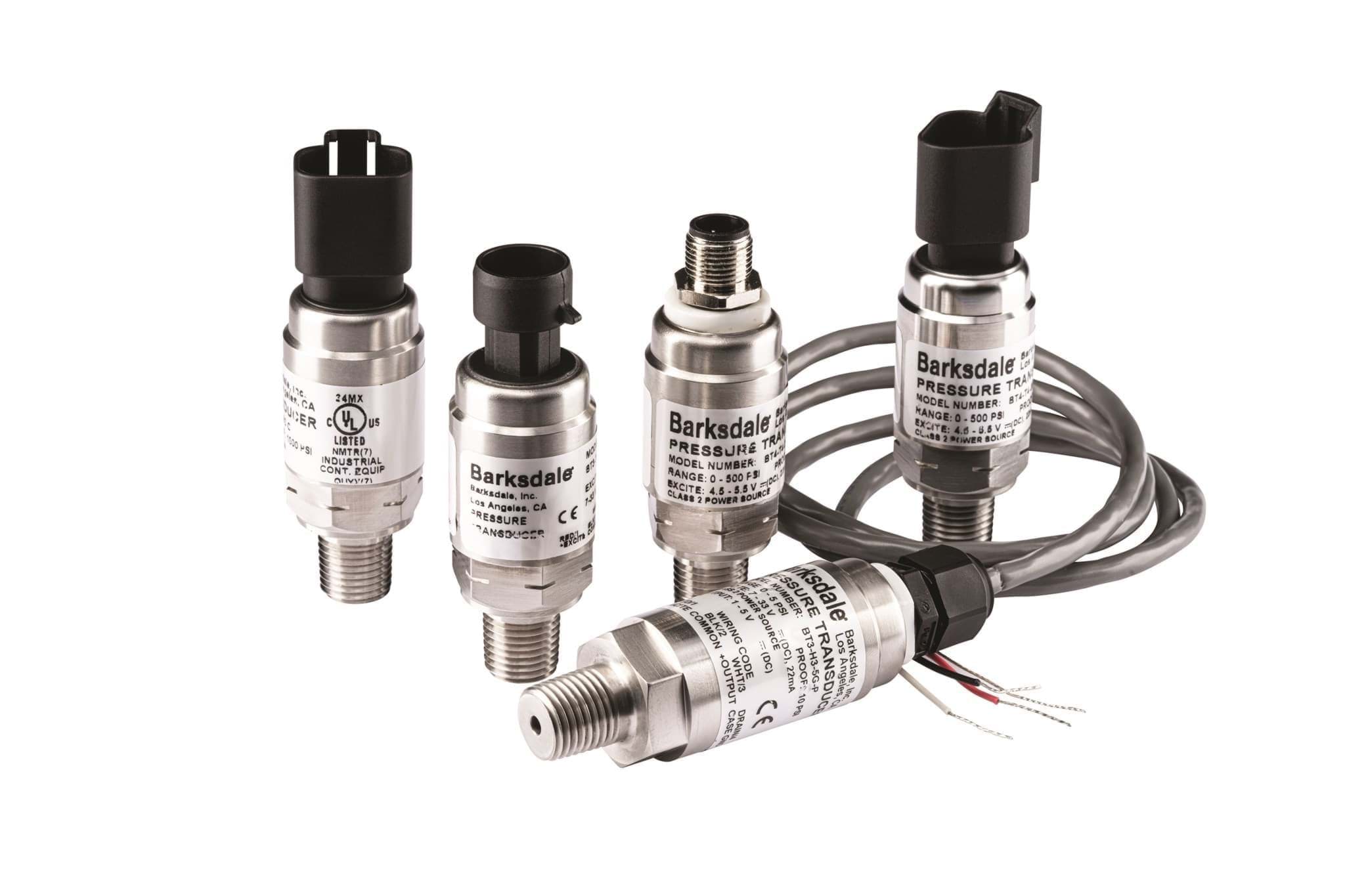 Barksdale compact industrial pressure transducers series BoT