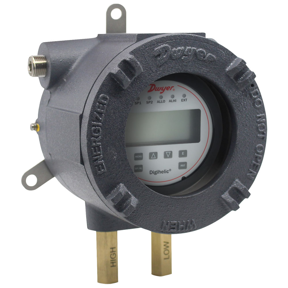 Dwyer ATEX/IECEx Differential Pressure Controller Series AT-DHC