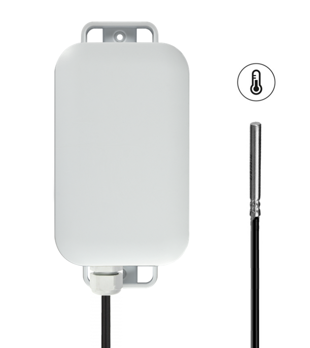 ANB-TEX v7 NB-IoT Datalogger – Temperature Measurements with External (Surface) Sensor